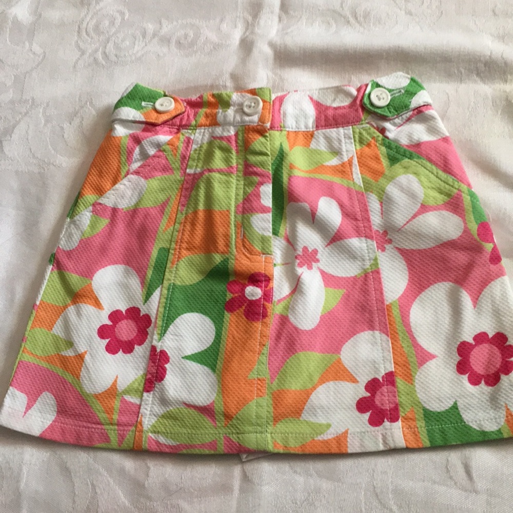 Vintage Gymboree Spring Fun floral skort Size 4